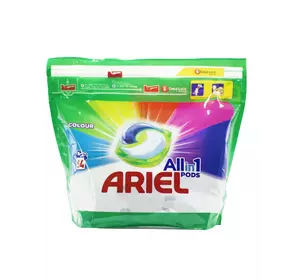 Гель-капсули для прання Ariel All in 1 для кольорових речей 54 шт.