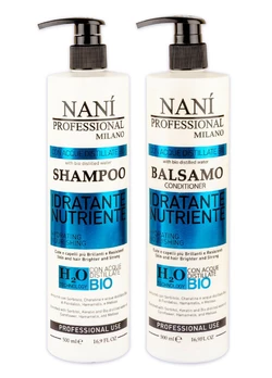 Набір шампунь і кондиціонер для волосся Nani Professional Відновлення та живлення 500 мл + 500 мл