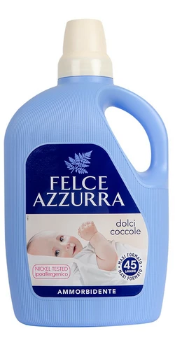 Кондиціонер для білизни Felce Azzurra Dolci Coccole для чутливої шкіри 3 л (45 прань)