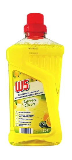 Універсальний мийний засіб для дому W5 Lemon Glove 1,25 л