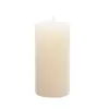 Свічка циліндрична Candlesense Decor Rustic молочно-біла 120*60 (38 год)