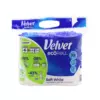 Туалетний папір Velvet Soft White Eco Roll тришаровий 300 відривів 4 рулони Туалетний папір Velvet Soft White Eco Roll тришаровий 300 відривів 4 рулони
