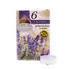 Свічка-таблетка Candlesense Decor ароматизована Lavender 6 шт (4,5 год)