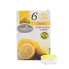 Свічка-таблетка Candlesense Decor ароматизована Lemon 6 шт (4,5 год)