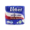 Паперові рушники Velvet Extra Long двошарові 2 рулони Паперові рушники Velvet Extra Long двошарові 2 рулони