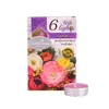 Свічка-таблетка Candlesense Decor ароматизована Floral 6 шт (4,5 год)