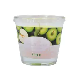 Свічка ароматизована Candlesense Decor у склянці Green Apple 80*90 (30 год)