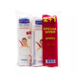 Ватні диски Septona Promo 80 шт (2+1) Ватні диски Septona Promo 80 шт (2+1)