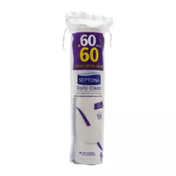 Ватні диски Septona 60+60 шт Ватні диски Septona 60+60 шт