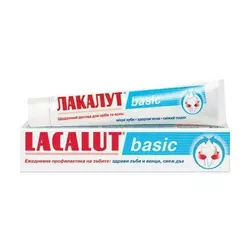 Зубна паста Lacalut Basic, 75 мл