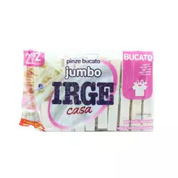 IRGE прищепки для білизни пластмасові Jumbo 15 шт.