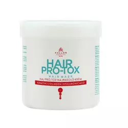 Маска для волосся з кератином Kallos Pro-Tox 1л
