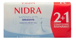 Крем-мило тверде Nidra з молочними протеїнами 3*90 г