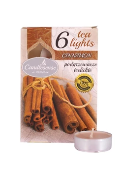 Свічка-таблетка Candlesense Decor ароматизована Cynnamon 6 шт (4,5 год)