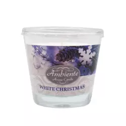 Свічка ароматизована Candlesense Decor у склянці White Christmas 80*90 (30 год)