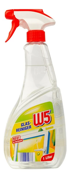Засіб для миття вікон і скла W5 Lemon 1 л Засіб для миття вікон і скла W5 Lemon 1 л