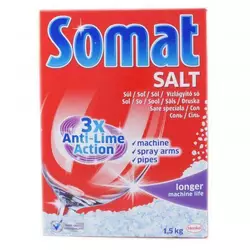 Сіль для посудомийної машини Somat 1500г