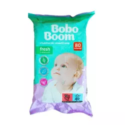 Bobo Boom Вологі серветки Fresh 80 шт