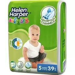 Підгузники Helen Harper Soft&Dry 5 (11-25 кг) 39 шт