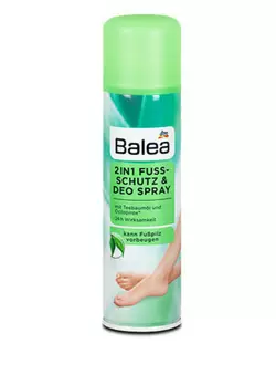 Спрей для ніг Balea 2в1 (очищення+дезодорант) 200 мл