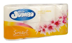 Туалетний папір Slonik Jumbo Smart двошаровий 8 рулонів