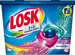 Капсули для прання Losk Color 18 шт