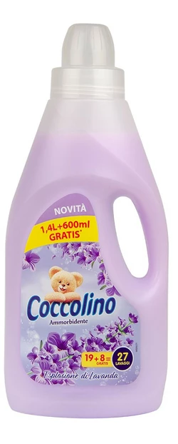 Пом'якшувач для прання COCCOLINO Lavanda 1,4 л + 600 мл (27 прань)