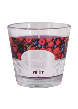Свічка ароматизована Candlesense Decor у склянці Fruit 80*90 (30 год)