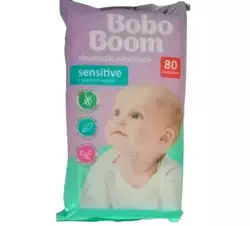 Bobo Boom Вологі серветки Sensitive 80 шт