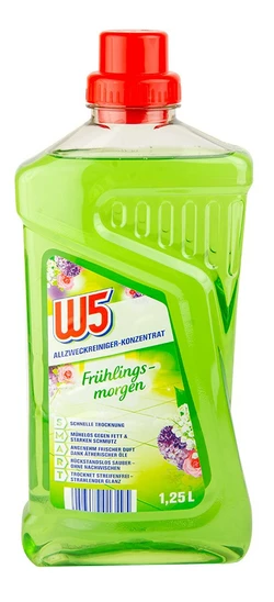 Універсальний мийний засіб для дому W5 Spring Morning 1,25 л Універсальний мийний засіб для дому W5 Spring Morning 1,25 л