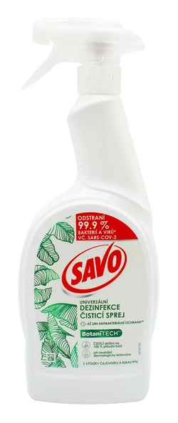 Засіб для чищення Savo дезінфікувальний Botanitech з олією чайного дерева й евкаліпта 700 мл