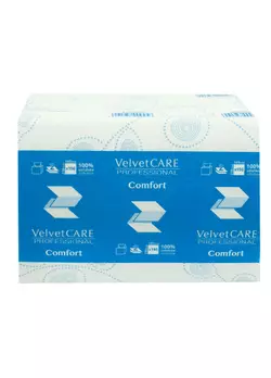 Паперові серветки Velvet HORECA Fold Comfort Mini 150 листів 2 шари 16*23 см (40 уп. в ящику)