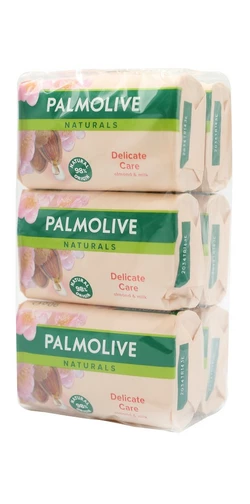 Тверде мило Palmolive Naturals Delicate Care з мигдальним молоком (6 шт* 90 г)
