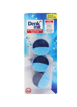 Таблетки для туалетного бачка Denkmit 2в1 3 шт