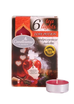 Свічка-таблетка Candlesense Decor ароматизована Love Potion 6 шт (4,5 год)