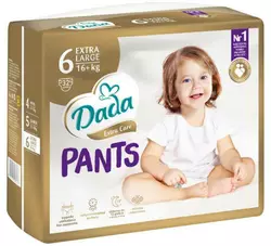 Dada Підгузники-трусики дитячі Extra Care Pants №6 EXTRA LARGE (16+ кг) 32 шт