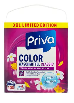 Порошок для прання Priva Color 6.5 кг (100 прань)