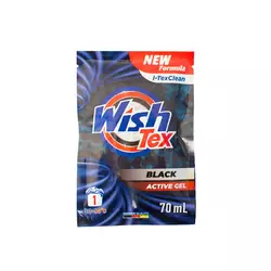 WishTex гель для прання Black 70 мл (1 прання) 25 штук