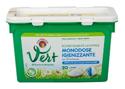 Гель-капсули для прання Chante Clair Vert Igienizzante Bicarbonato (20 прань)