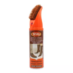 Спрей Vilo для відновлення замші та нубуку (коричневий) 200 мл