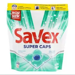 Savex Super Гель-капсули для прання extra fresh 12 шт
