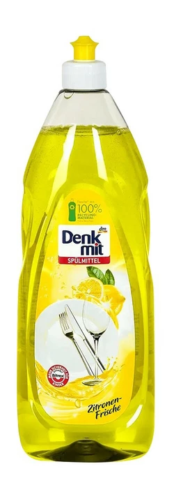 Засіб для миття посуду Denkmit Лимонна свіжість 1 л