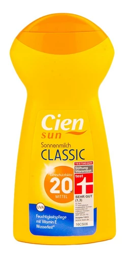 Сонцезахисне молочко Cien Classic SPF20 250 мл
