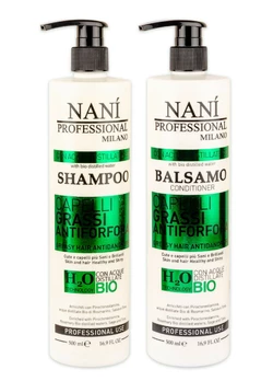 Набір для жирного волосся і проти лупи Nani Professional 500 мл + 500 мл