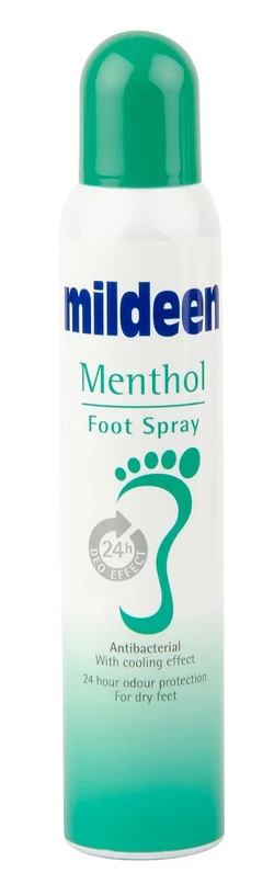 Спрей для ніг Антибактеріальний Mildeen Menthol 200 мл