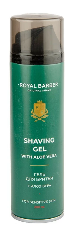 Гель для гоління Royal Barber Aloe 200 мл