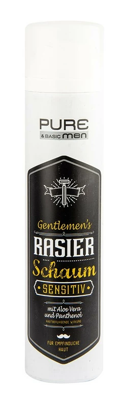 Піна для гоління Pure&Basic Men Gentlemen's Sensitive 300 мл