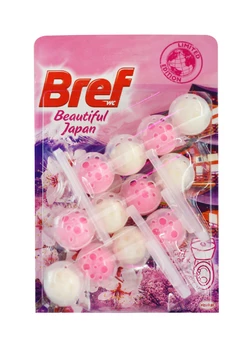 Туалетні блоки для унітазу Bref Power Aktiv Beautiful Japan 3 х 50 г Туалетні блоки для унітазу Bref Power Aktiv Beautiful Japan 3 х 50 г