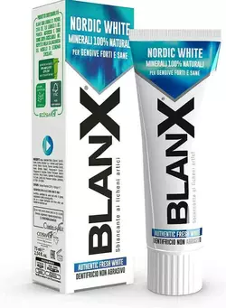 Зубна паста Blanx Nordic White 75 мл