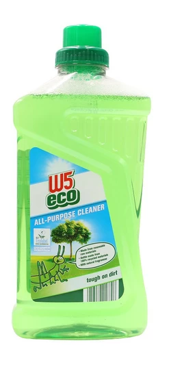 Універсальний мийний засіб для дому W5 ECO 1,25 л Універсальний мийний засіб для дому W5 ECO 1,25 л
